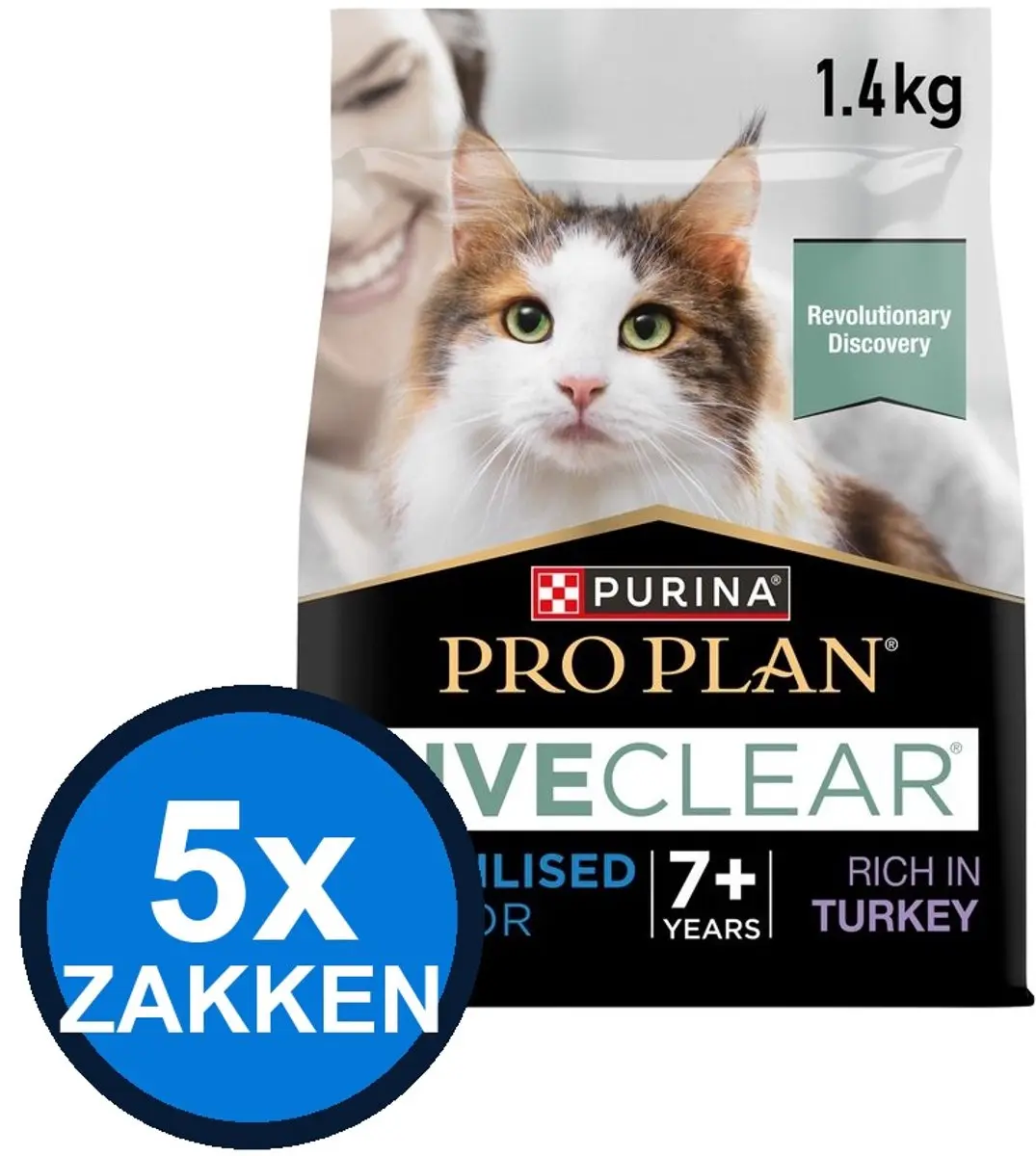 Pro Plan Live Clear Kitten Kalkoen Droogvoer