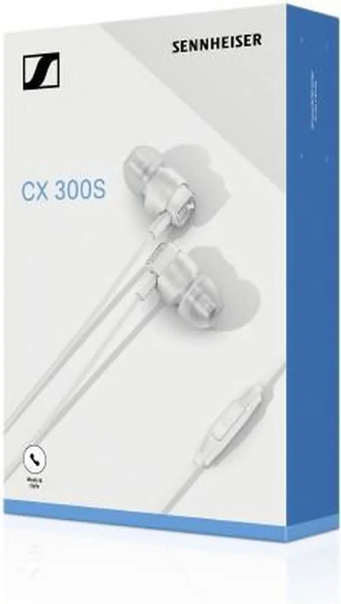 Sennheiser CX 300s In-ear Oordopjes - Wit