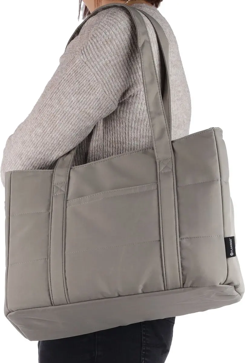 Flamingo Miguel Hondentas - Taupe 40cm