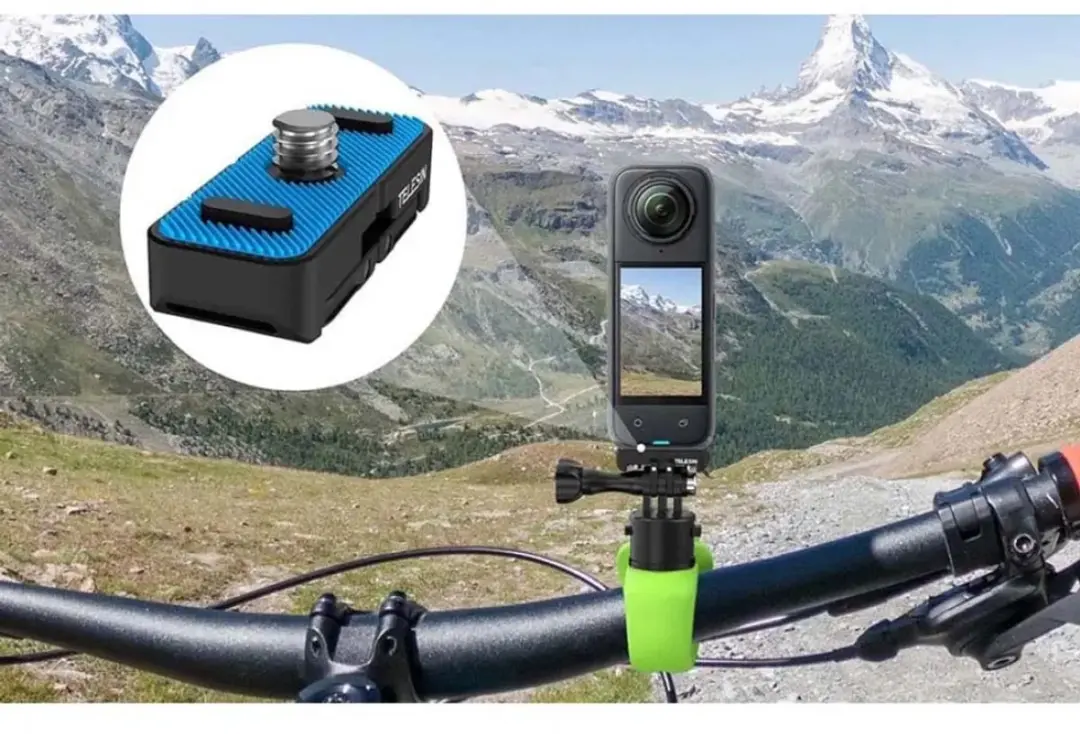 Telesin Insta360 X4 Camerahouder Auto - Transparent