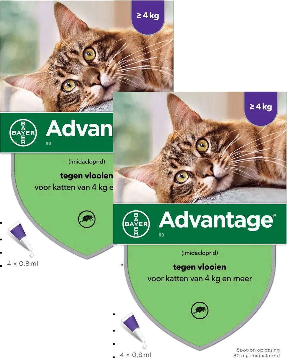 Advantage 80 Kat Pipetten