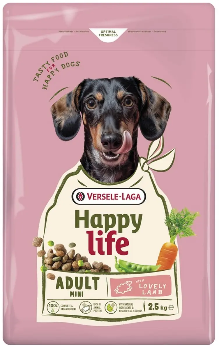 Versele-Laga Happy Life Adult Mini Lam 2,5 kg