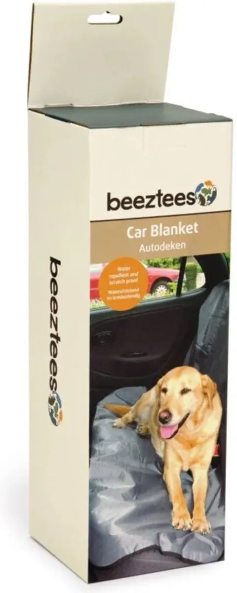Beeztees Auto Universeel Hondendeken 110x130cm - Zwart