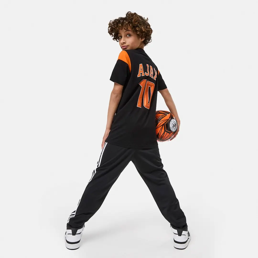 Ajax T-shirt Junior 152 - Zwart Oranje