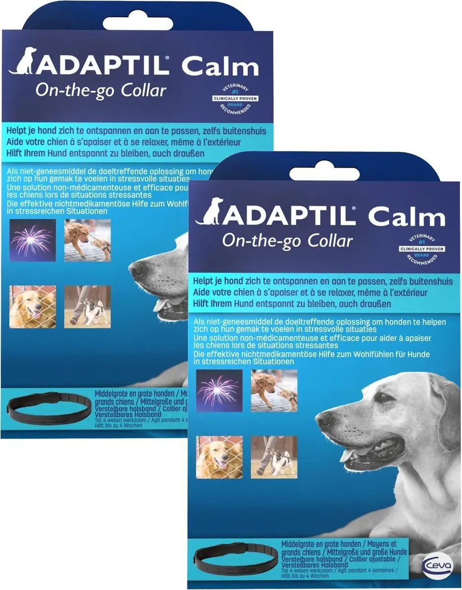 Adaptil Anti-Stress Band Hond 70cm - 2 Stuks