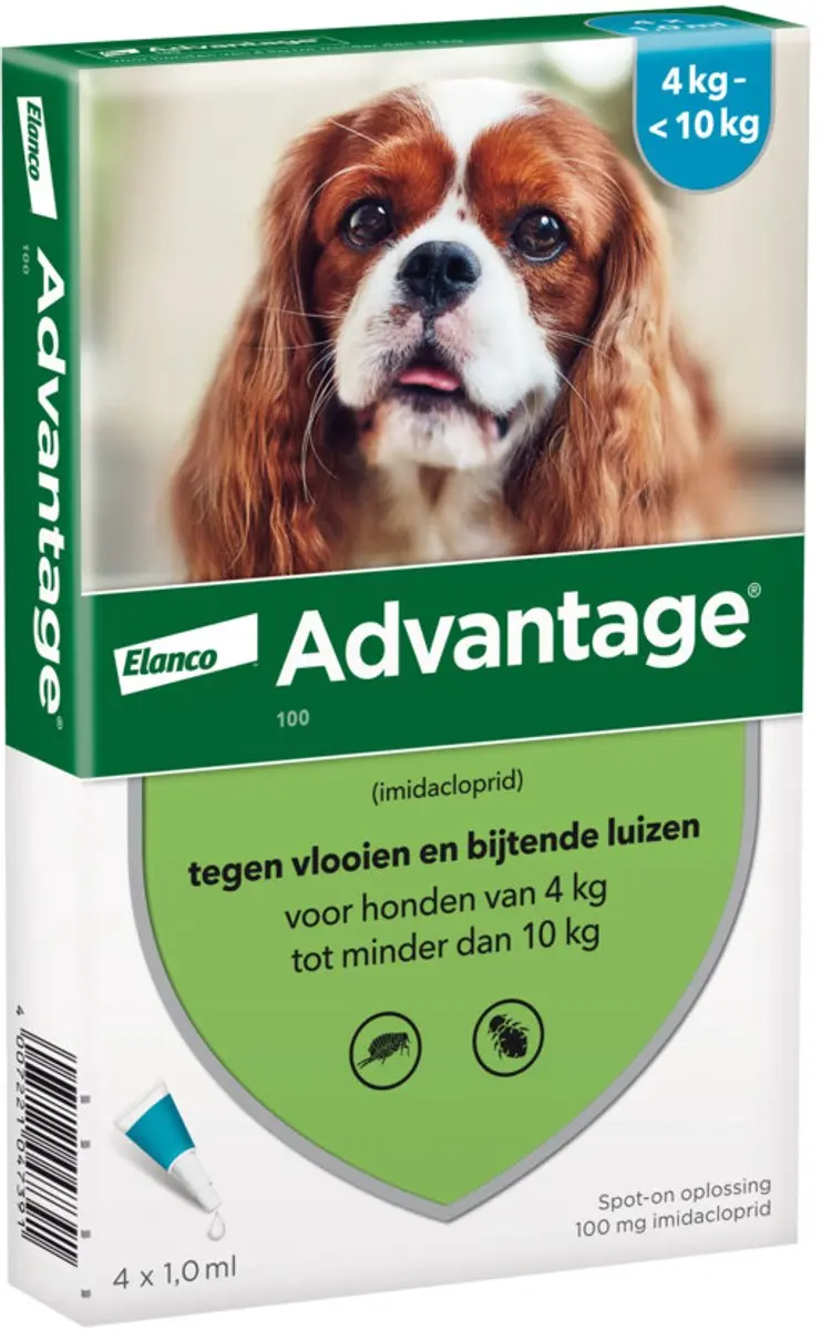 Advantage Anti Vlooiendruppels 100 Hond 4