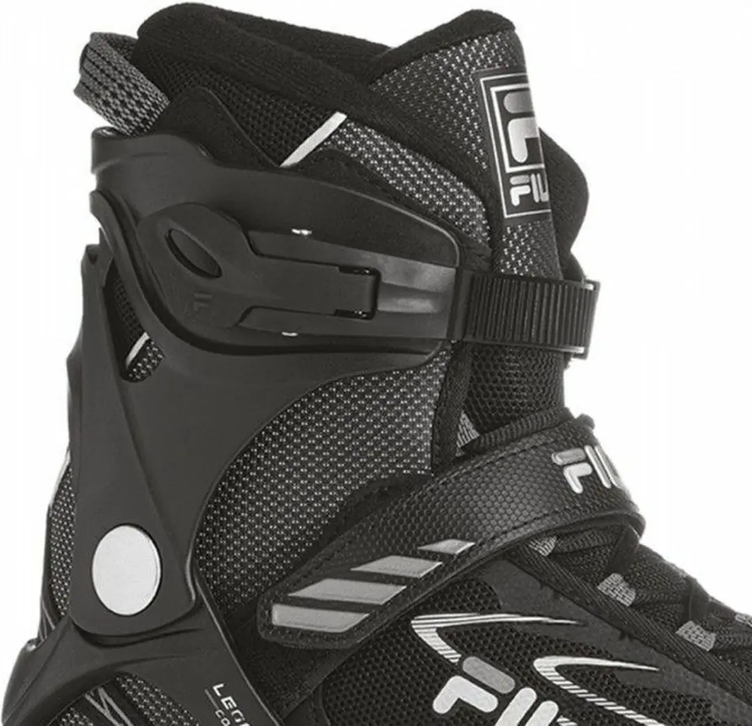 Fila Legacy Comp Skeelers 80mm - Zwart/Grijs - Maat 43.5