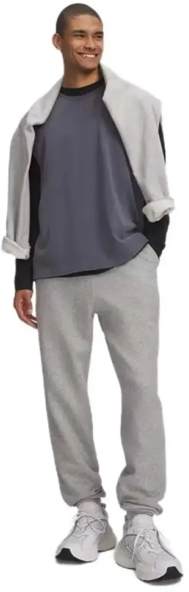 Under Armour Rival Fleece Joggingbroek M - Grijs/Wit