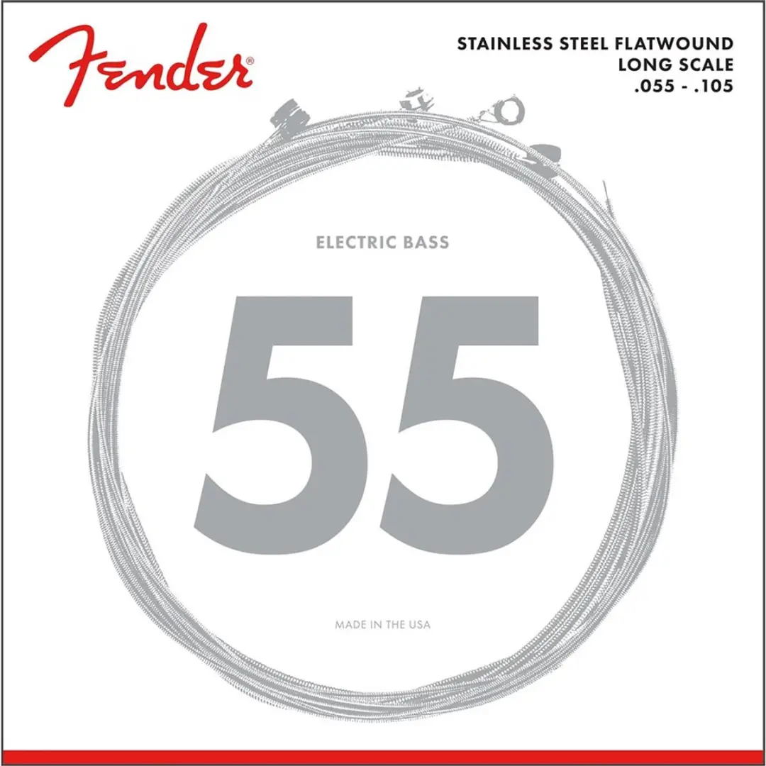 Fender 9050M Flatwound Bassnaren Medium