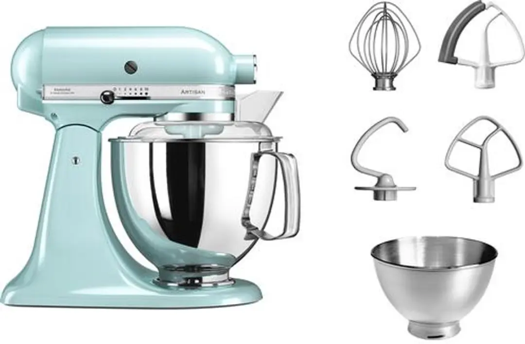 KitchenAid Artisan 5KSM175PSEIC Keukenmachine - IJsblauw - afbeelding 2 van 6