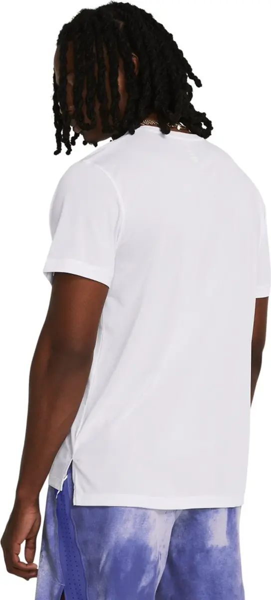 Under Armour UA Launch Shortsleeve Heren Sportshirt XL - Wit