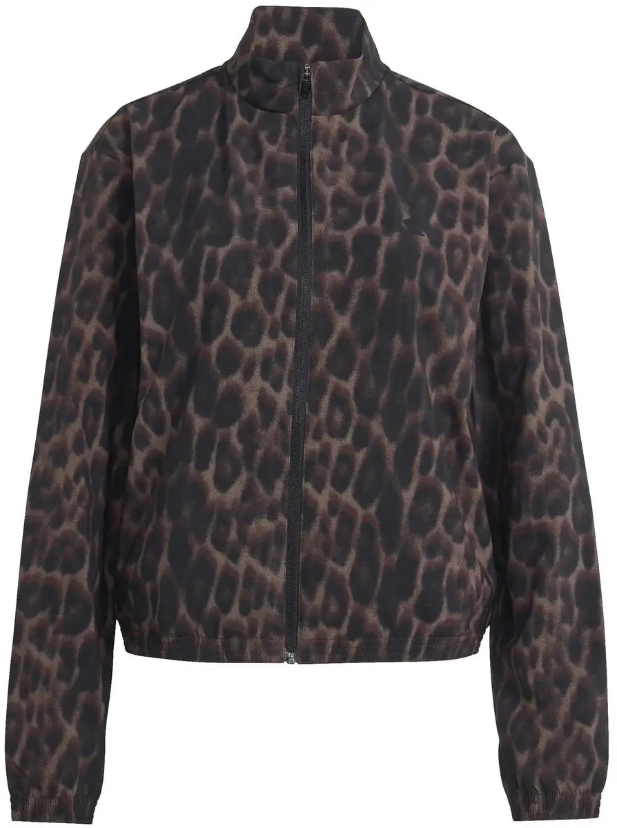 adidas Workout Essentials Leopard Woven Sweatshirt M