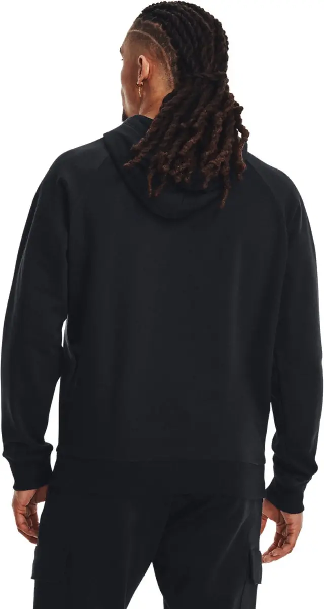 Under Armour UA Rival Fleece Sporttrui L - Zwart/Wit