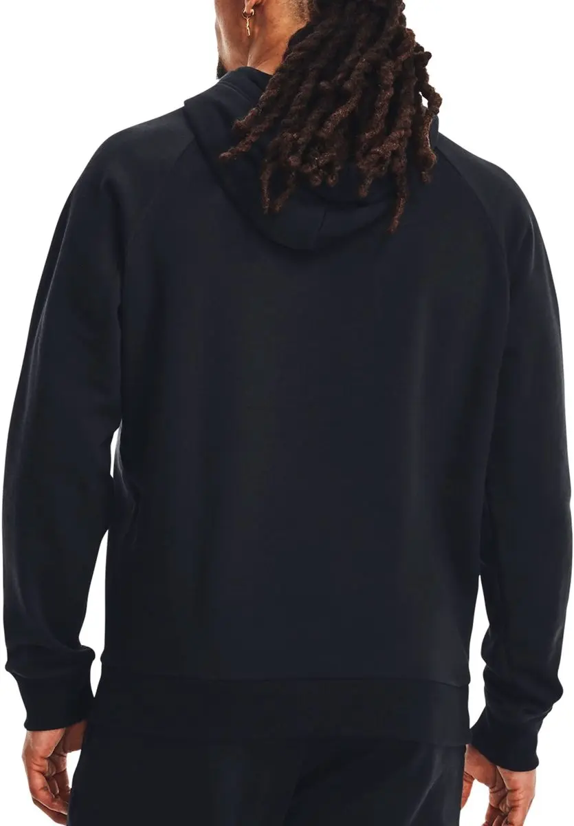 Under Armour UA Rival Fleece Sporttrui L - Zwart/Wit