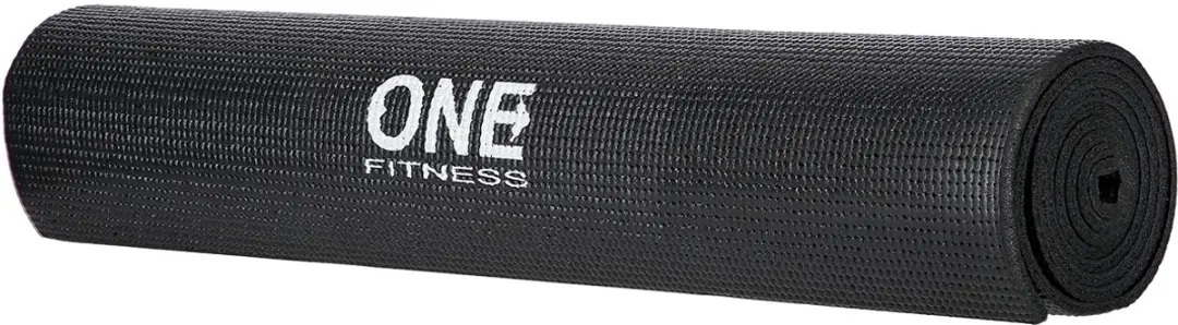 HMS One Fitness Yoga Mat 6mm - Zwart