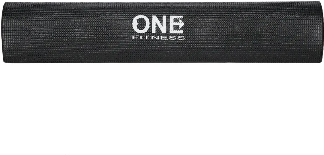HMS One Fitness Yoga Mat 6mm - Zwart - afbeelding 6 van 6