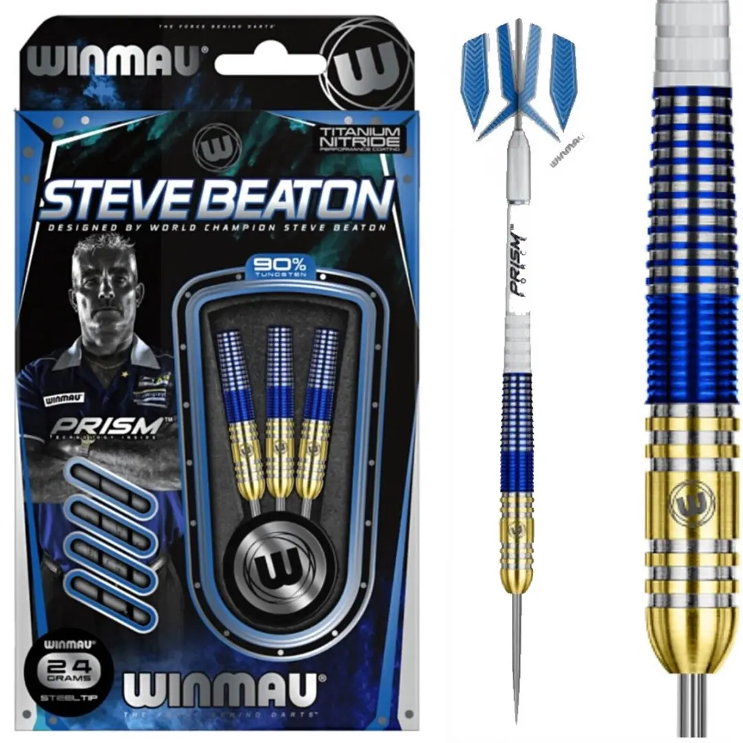 Winmau Steve Beaton 90% Dartpijlen - 3 Stuks