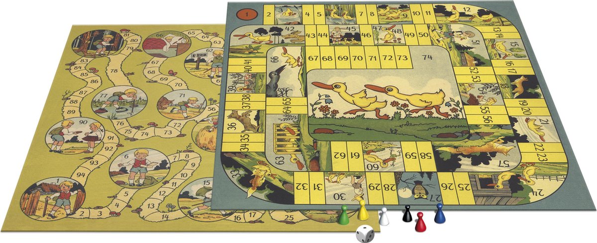 Tactic Spellen van Toen: Matt de Reiziger / Ganzenbord – Bordspel – Familiespel – Vanaf 4 jaar – 2-6 spelers