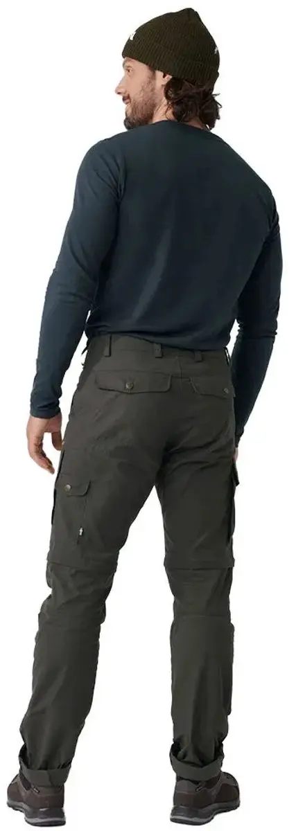 Fjällräven Karl Pro Zip-Off Trousers Short - Heren 50 - Dark Grey - afbeelding 2 van 6
