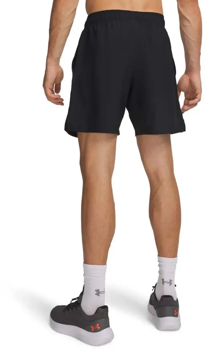 Under Armour Tech Woven Korte Broek - L - Zwart/Rood