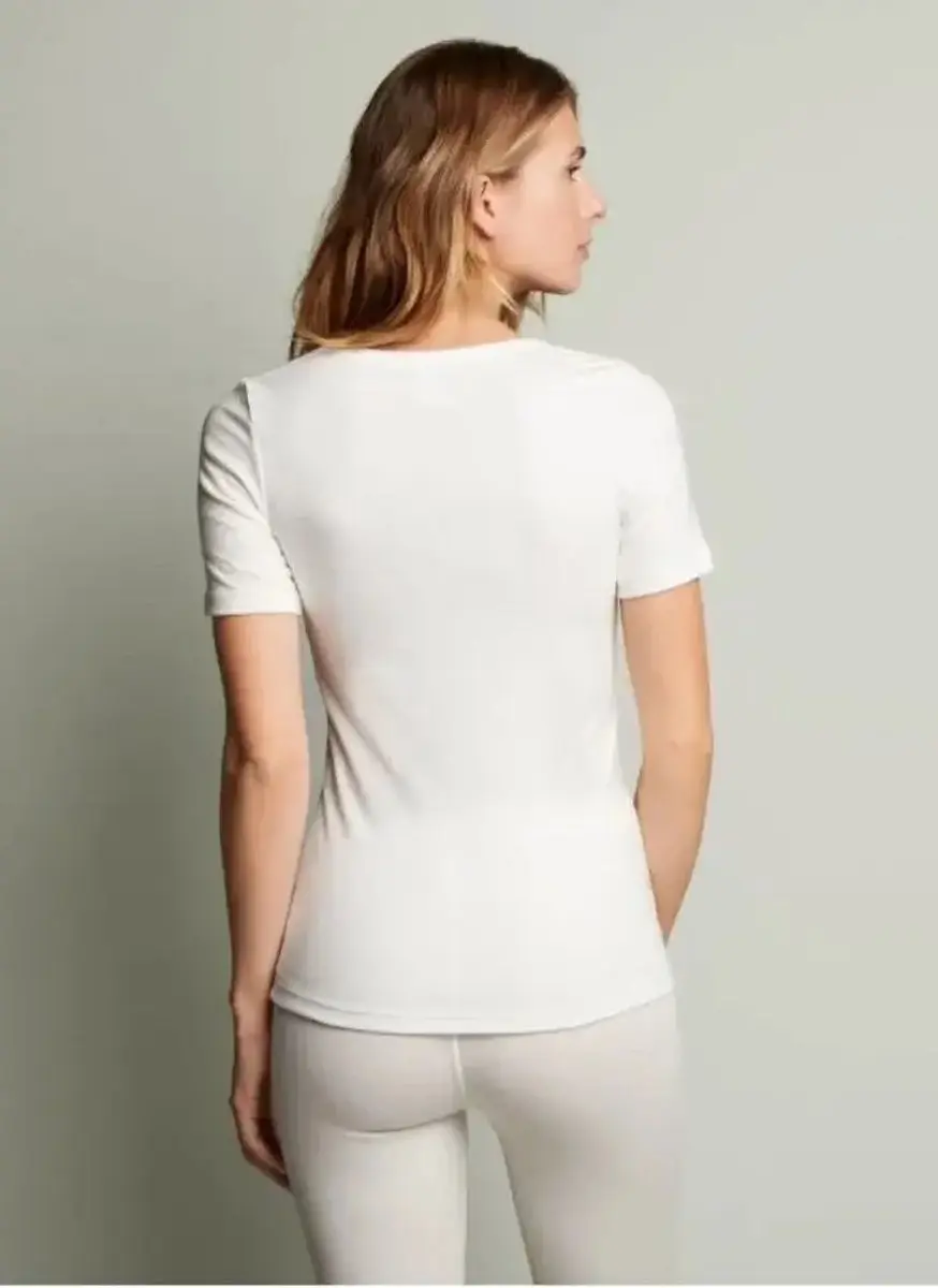 Ten Cate Thermo T-shirt Snow White Dames - Maat M