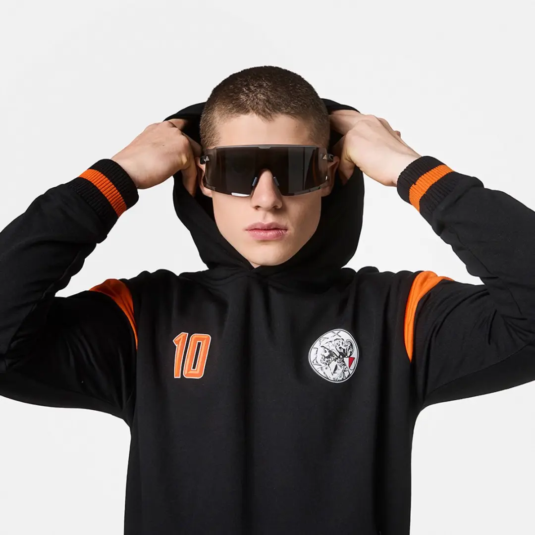 Ajax Sweater - Heren/Dames XL - Zwart Oranje