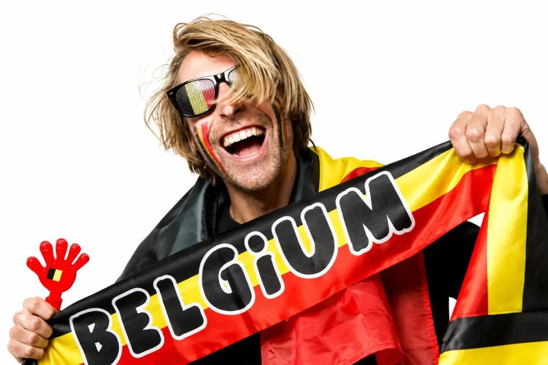 Espa België Nationale Feestdag Set - Vlag, Bril, Clapper, Sjaal, Armband & Schmink