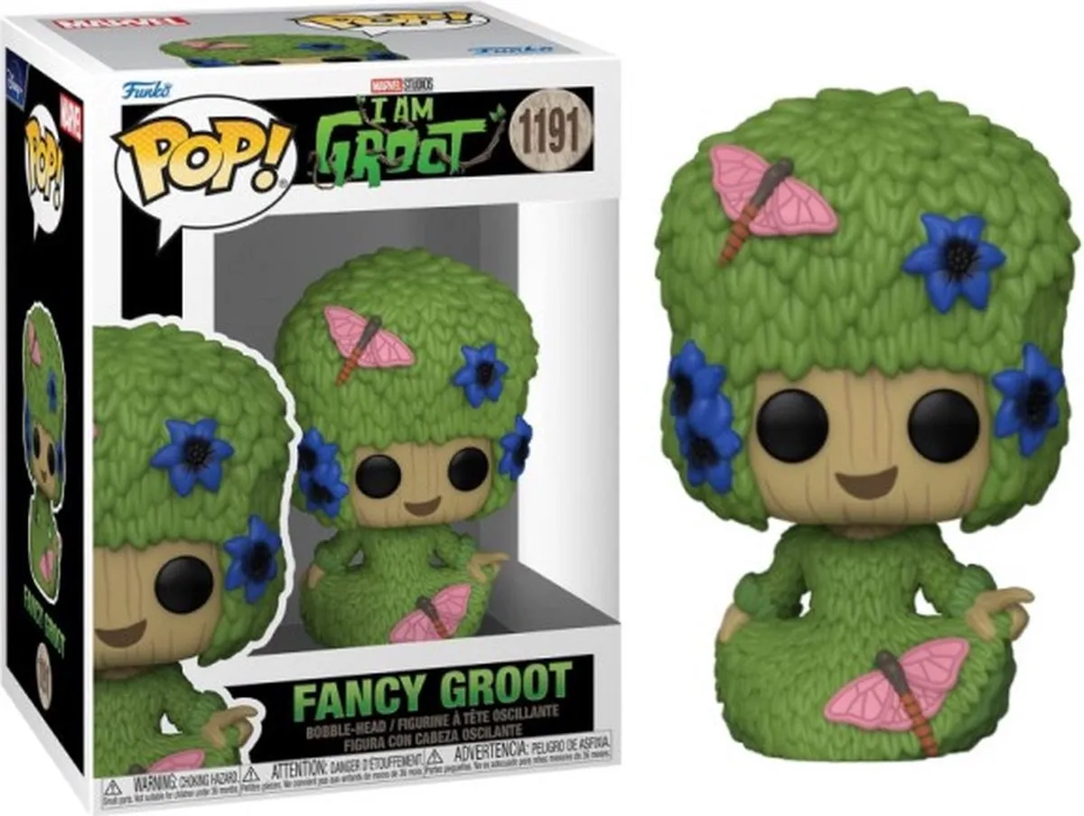 Funko Marvel POP! Groot Marie Hair 9cm