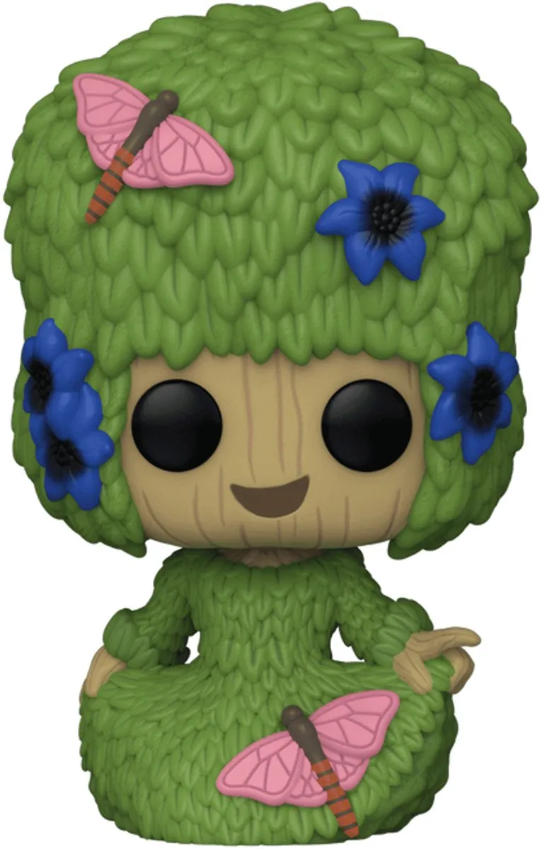 Funko Marvel POP! Groot Marie Hair 9cm - Multicolours - afbeelding 6 van 6