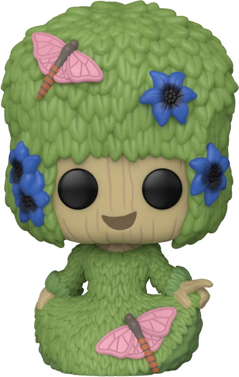 Funko Marvel POP! Groot Marie Hair 9cm - Multicolours