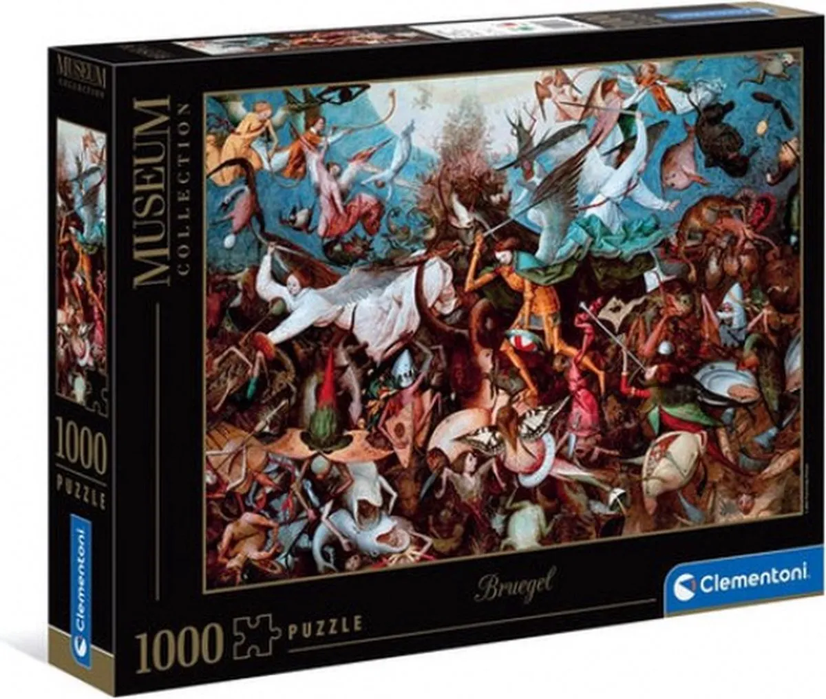 Clementoni Puzzel De Val van de Rebel Engelen 1000 Stuks