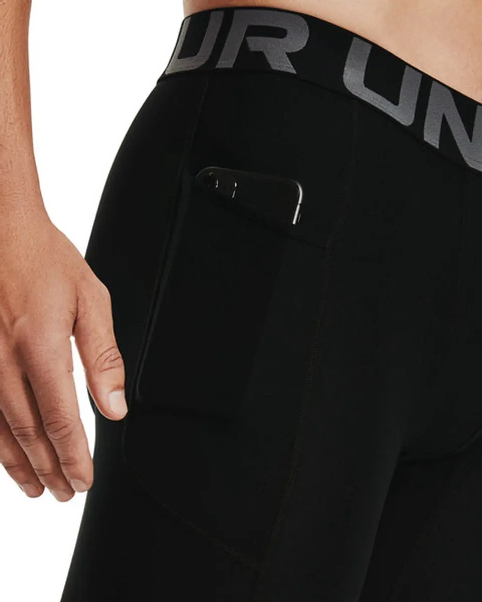 Under Armour HeatGear Short Heren 1361596 - XS - Zwart