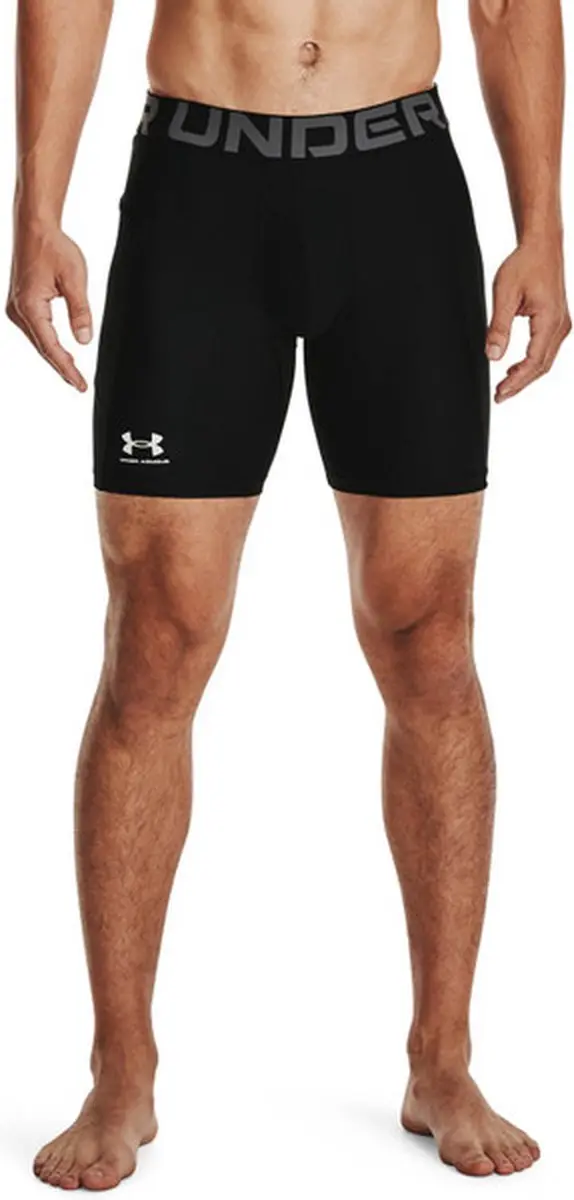 Under Armour HeatGear Short Heren 1361596 - XS - Zwart