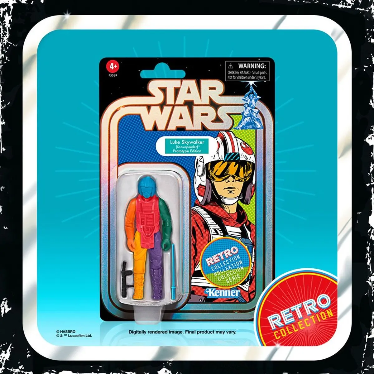 Star Wars Luke Skywalker Prototype Actiefiguur - Multikleur - afbeelding 6 van 6
