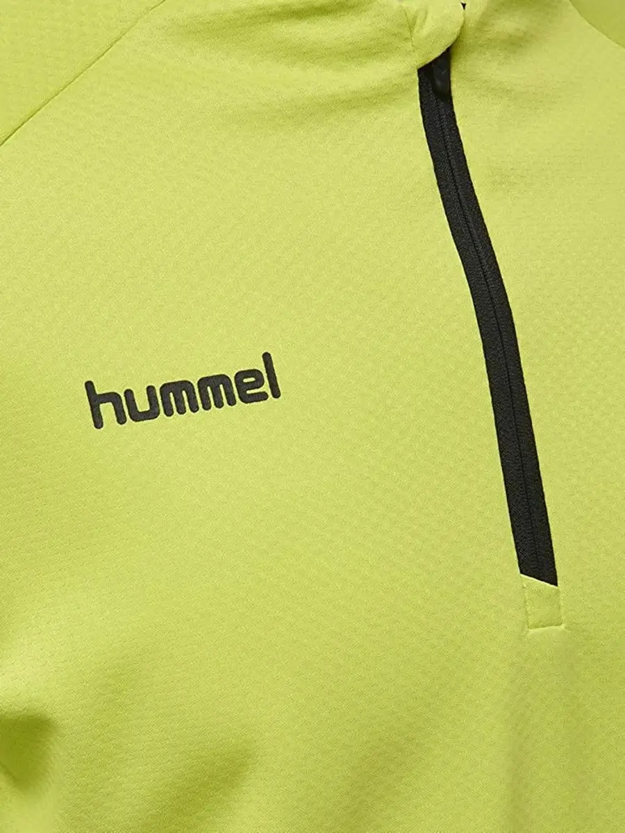 Hummel Tech Move Sweatshirt halve rits - Limoengroen