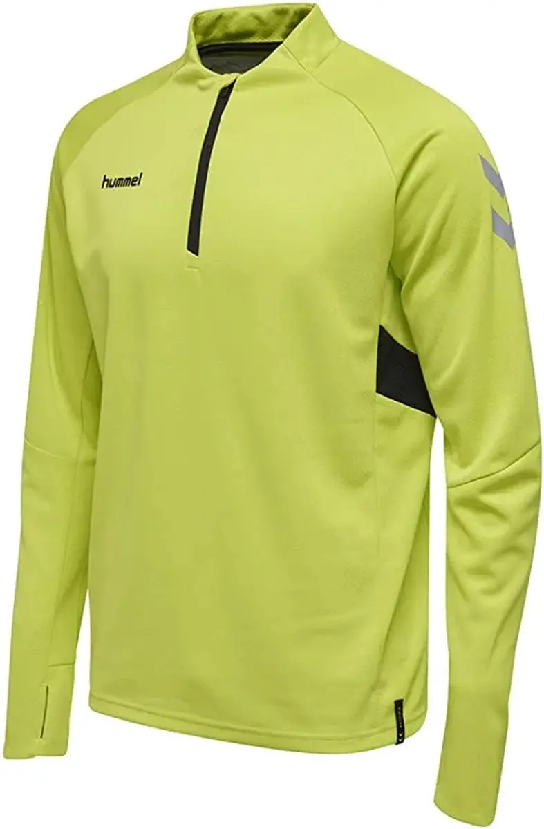 Hummel Tech Move Sweatshirt halve rits - Limoengroen