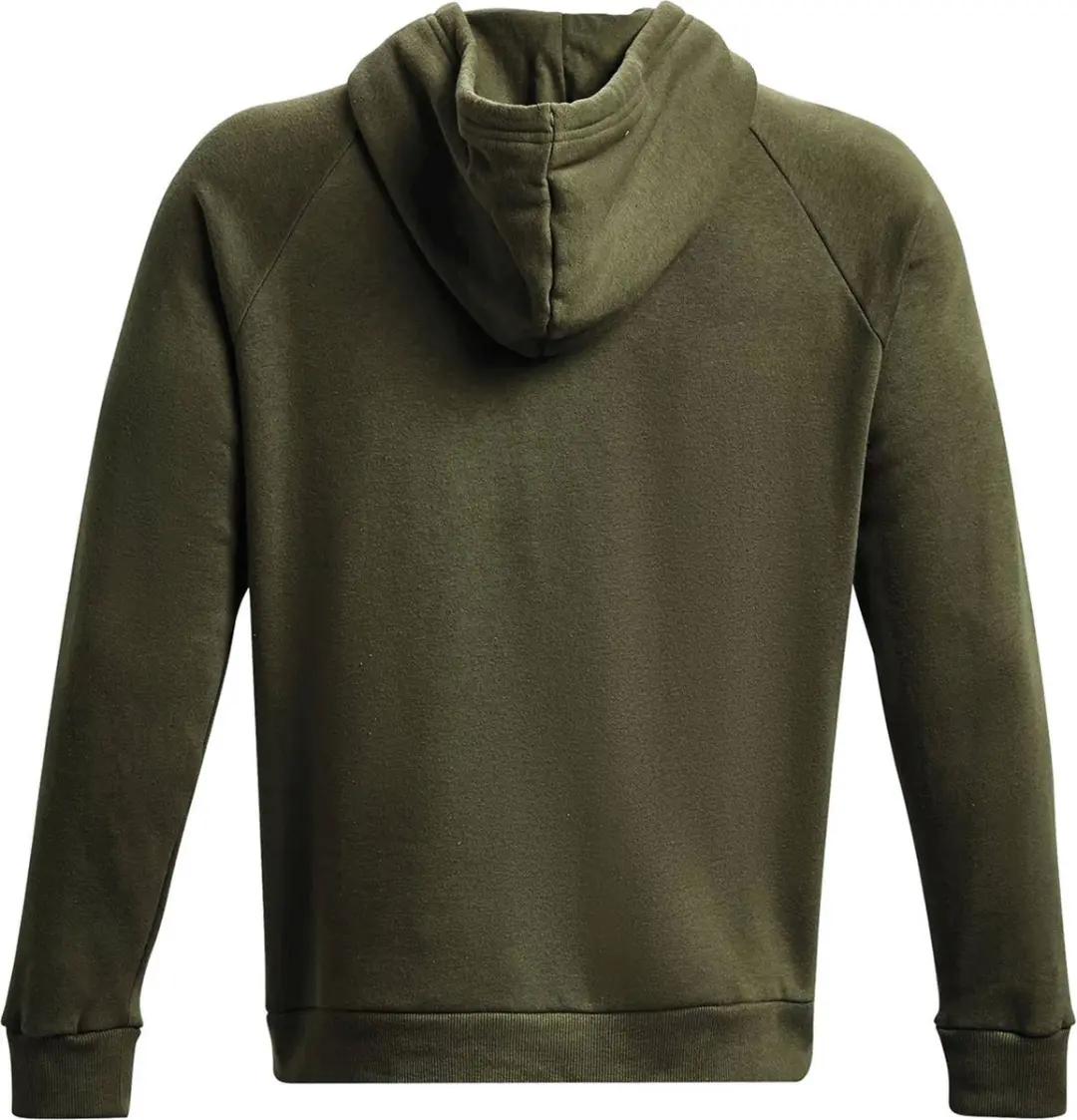 Under Armour Rival Fleece Hoodie Heren - Maat M - Groen/Wit