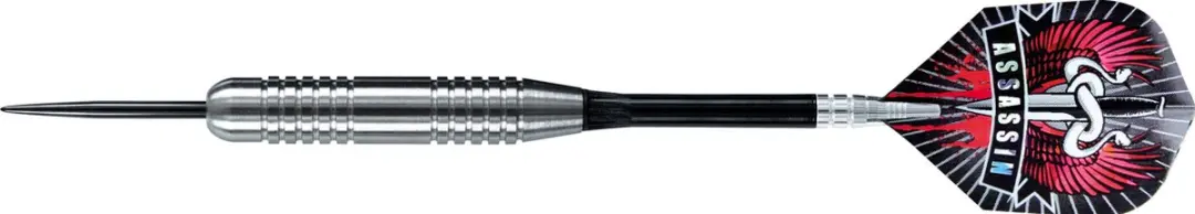 Harrows Assassin Heavy 80% Tungsten 40Gr - 3 Stuks - Zilver