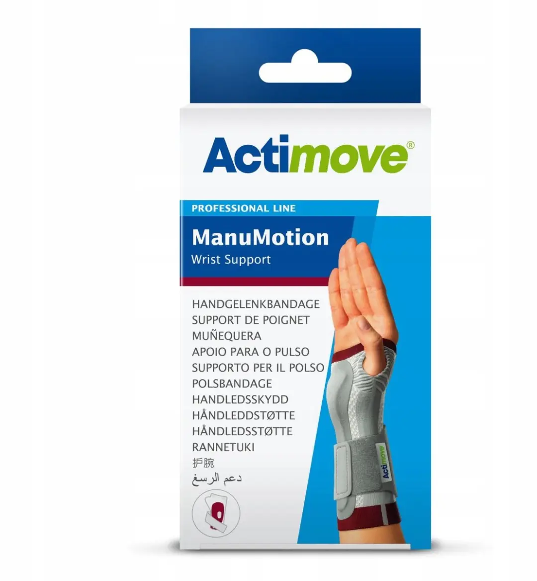 Actimove ManuMotion Polsbrace S - Wit