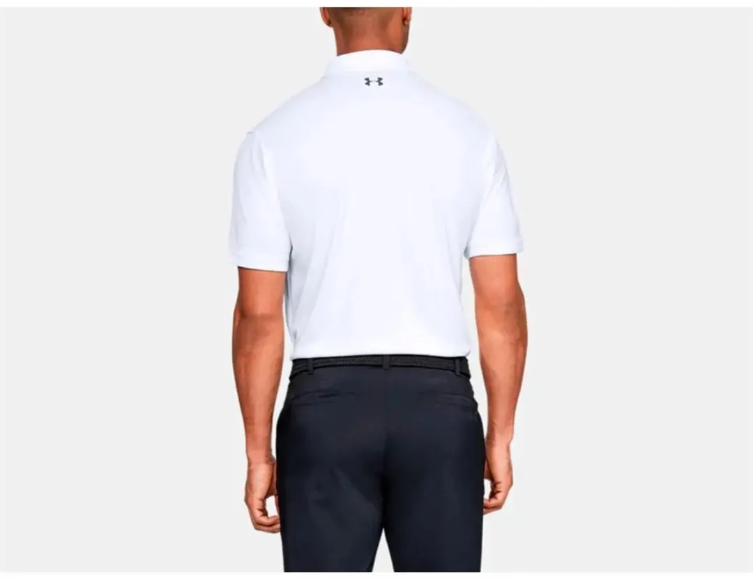 Under Armour Tech Poloshirt - M - Wit