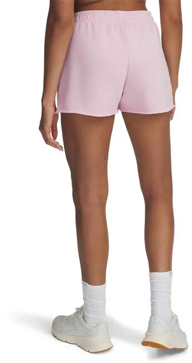 Under Armour Rival Terry Korte Broek M - Prime Pink