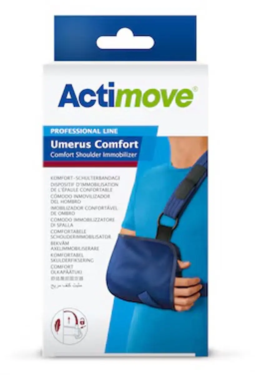 Actimove Umerus Comfort Mitella Maat M - Blauw