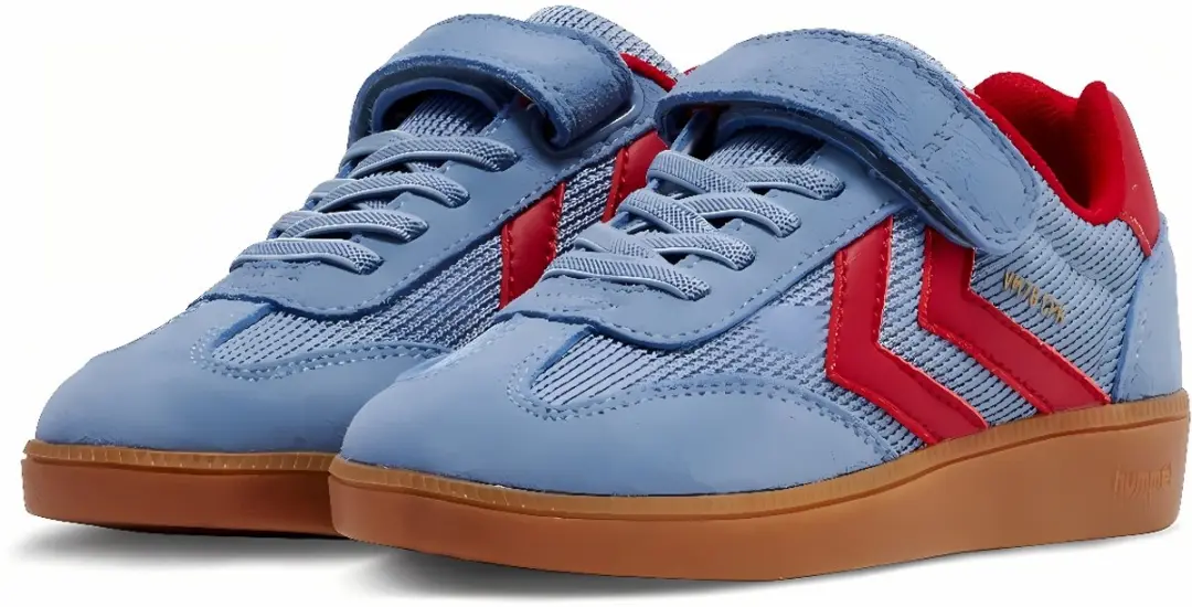 Hummel VM78 Cph Jr Kindersneaker 26 - Faded Denim/Crimson