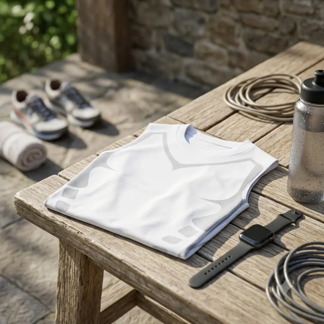 NUVEX Compressie Sportshirt Wit - 3 Stuks M