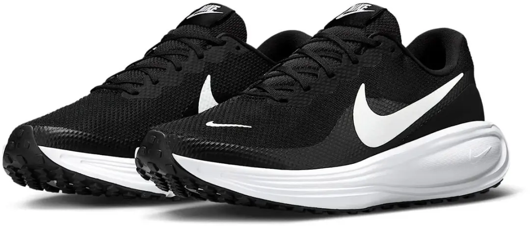 Nike Revolution HJ9198-003 Sportschoenen - Maat 49.5 - Zwart/Wit