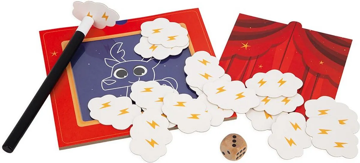 Janod Magisch Theater 2624 Bordspel - Multi - 2-6 Spelers - afbeelding 6 van 6
