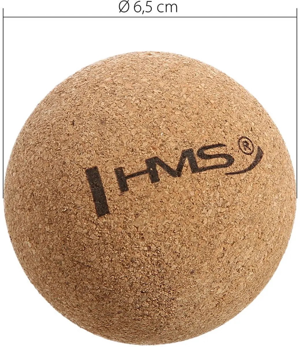 HMS Massagebal Kurk Ø6,5cm