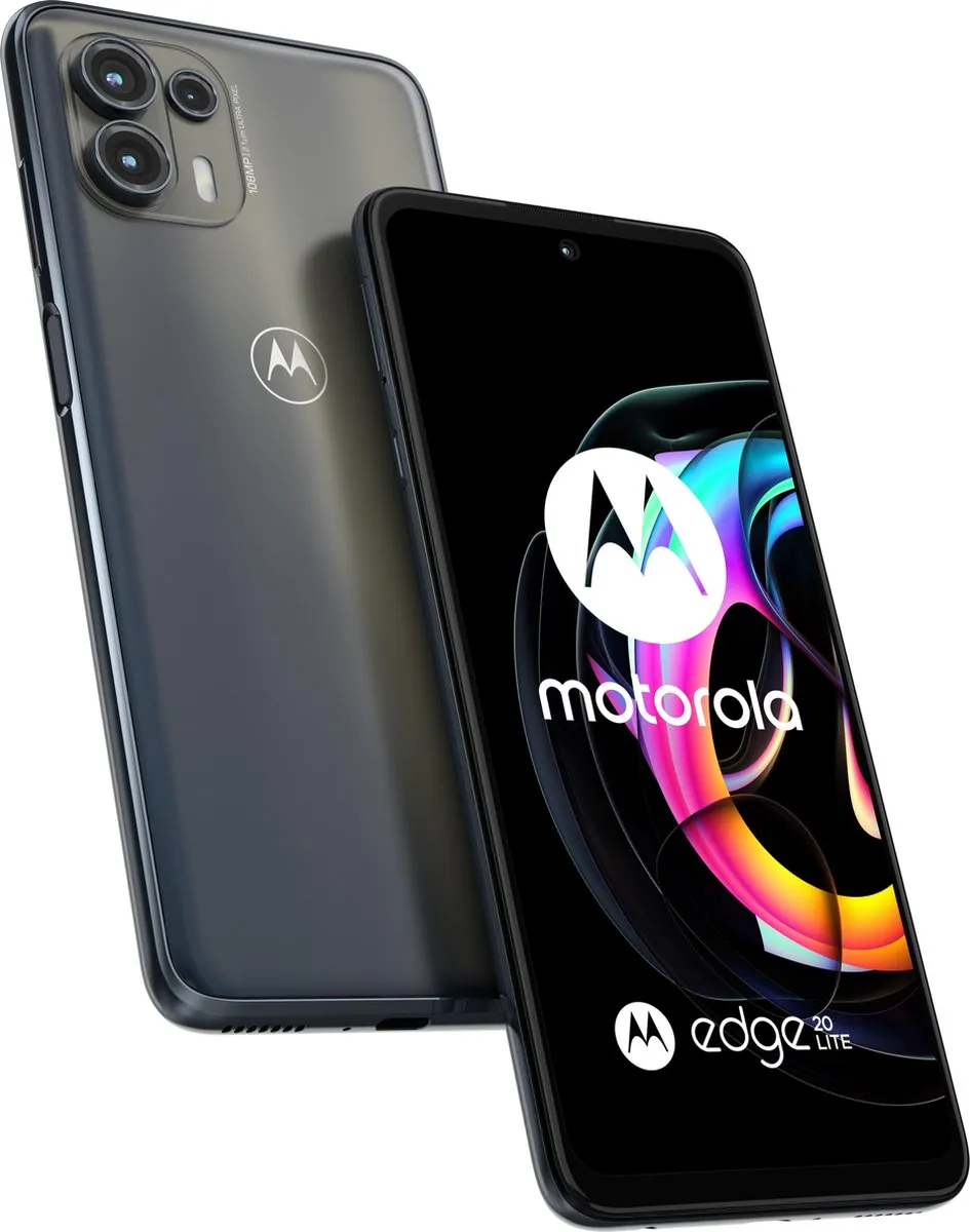 Motorola Edge 20 Lite PANE0015SE - 128GB - Grijs - afbeelding 6 van 6