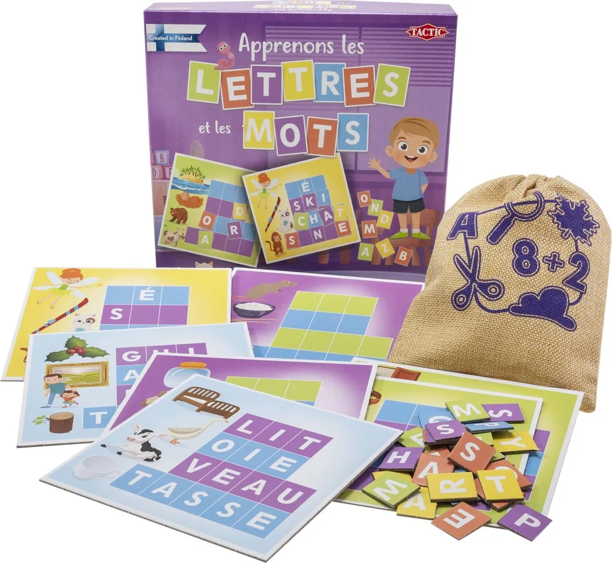 Tactic Apprenons Lettres et Mots 58327 - Bont
