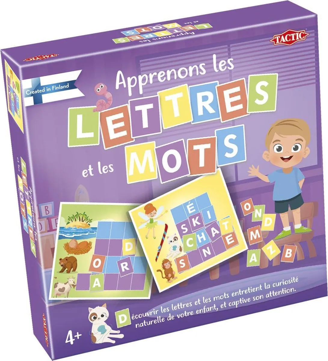 Tactic Apprenons Lettres et Mots 58327 - Bont